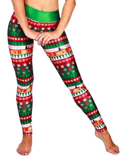 The Most Festive Christmas Leggings Ever Absolute Perfect Pair Of