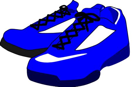 Blue Shoes Clip Art At Vector Clip Art Online Royalty Free