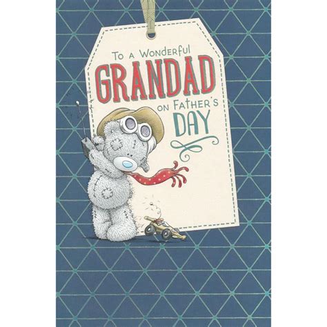 Wonderful Grandad Me To You Bear Fathers Day Card Fsm01033 Me To