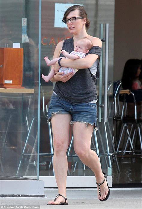 Milla Jovovich After Pregnancy