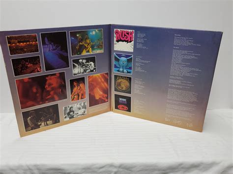 Rush All The Worlds A Stage 1976 Press 2lps Mercury Srm2 7508 Near Mint