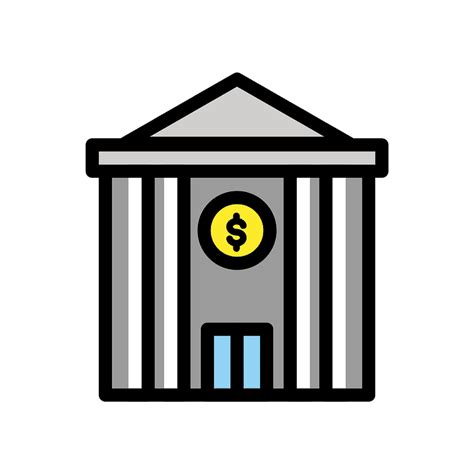 Bank Emoji Clipart Free Download Transparent Png Creazilla