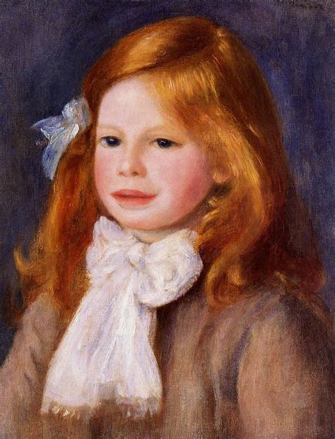 Jean Renoir 1901 Painting Pierre Auguste Renoir Oil Paintings