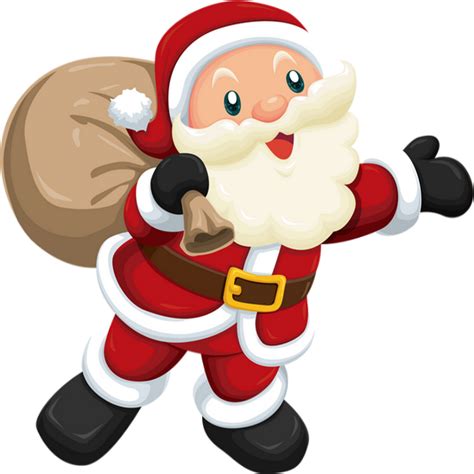 Père Noël Png Dessin Tube Papá Noel Santa Claus Png