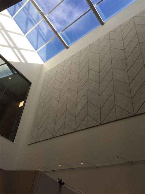 Tectum ceiling and wall panels provide durable, sustainable, acoustical solutions with unlimited design options for interiors. Here's another recent Tectum Panel Art project! What do ...