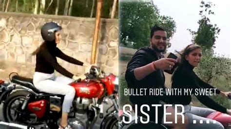 Haryanvi Sensation Sapna Choudhary Rides Bullet Like A Pro Videos Go