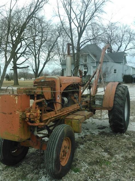 Allis Chalmers Wc Tractor Turned Loader Old Tractors Vintage Tractors