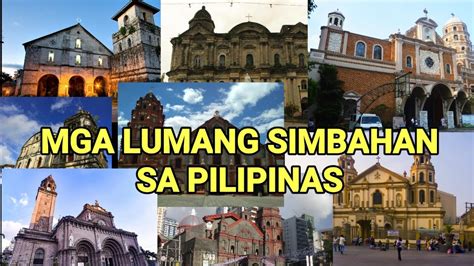 Mga Lumang Simbahan Sa Pilipinas By Boy Hopia Youtube