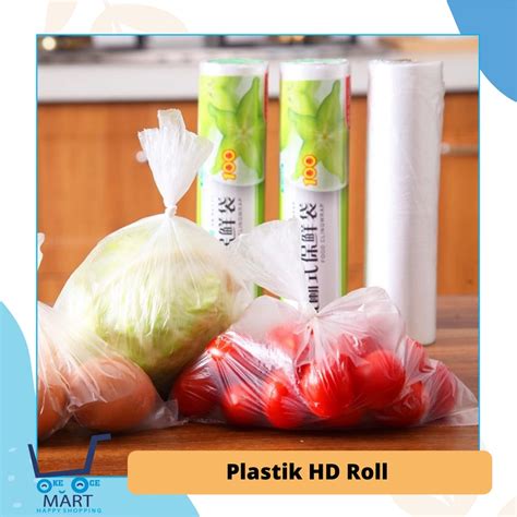 Jual 00305 Plastik Hd Roll Plastik Buah Dan Sayur Plastik
