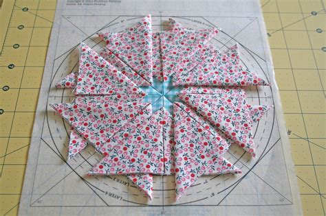 Folded Star Guide Stencil With Instructions