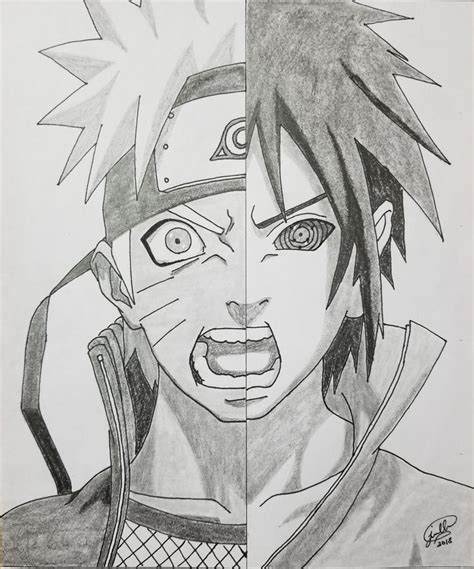 Naruto Sasuke Dibujos Personajes De Anime Personajes Naruto Sketch Drawing Naruto Sketch