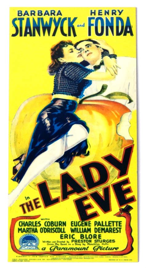 The Lady Eve Movie Poster Fridge Magnet Style D Etsy