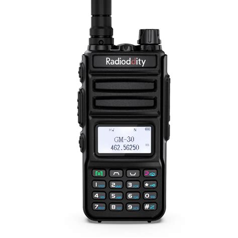 Radioddity Gm 30 Gmrs Radio 5w Dual Band Noaa Scanner Usb Charge Sync