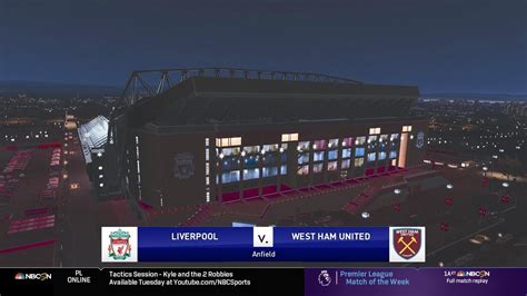 Schot met rechts van diogo jota (liverpool) vanuit het midden van het strafschopgebied in het midden van het doel. PES 2020 (PC) Liverpool vs West Ham United | REALISTIC ...