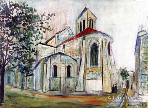 Maurice Utrillo Eglise Saint Pierre In Montmartre Oil Painting