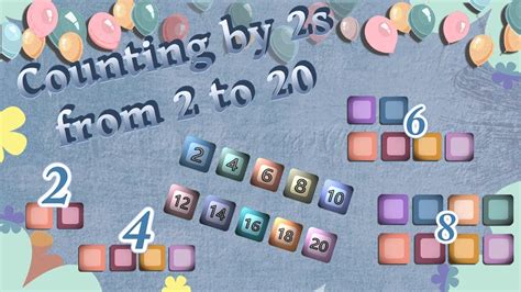 Counting Blocks By Twos Youtube