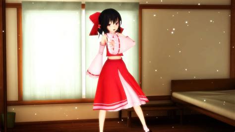 Mmd Renai Circulation Reimu Hakurei Youtube