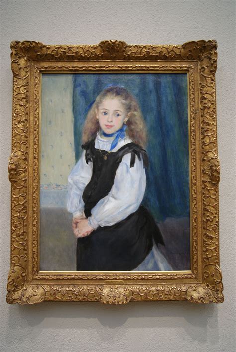 Pierre Auguste Renoir Portrait Of Mademoiselle Legrand Actual