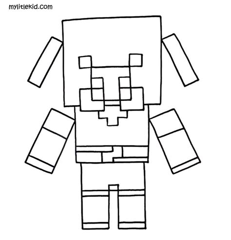 Desenhos Para Colorir Minecraft — Imprimir Ou Baixar Gratuitamente