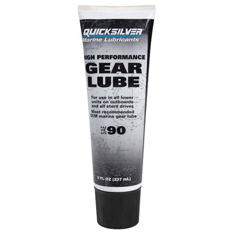 Quicksilver High Performance Gear Lube Marine Accessory 8oz