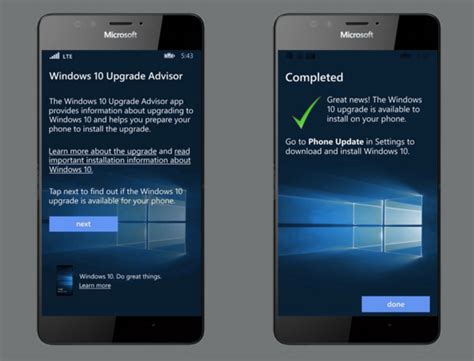 Upgrade Advisor Lapp Che Aiuta Ad Aggiornare A Windows 10 Mobile Agg