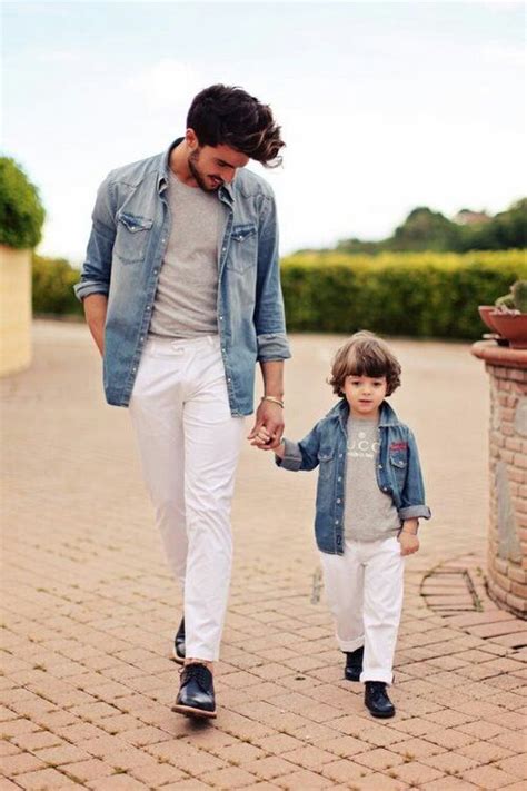 Pin By ♣•° Amly °•♣ On Alittle Prince Style Father Son Matching Outfits Father Son
