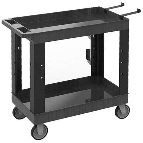 Luxor Tuffy Utility Cartwshelves 600 Lb Load Capacity 32 In X 18 In