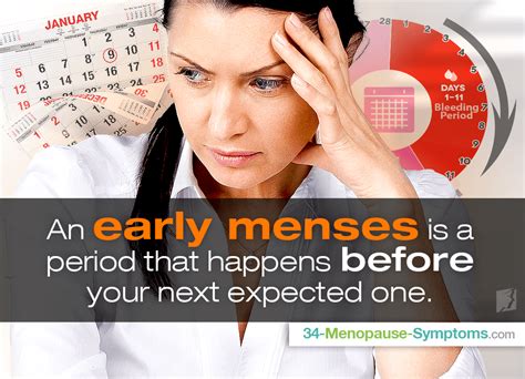Early Menstrual Cycles Menopause Now