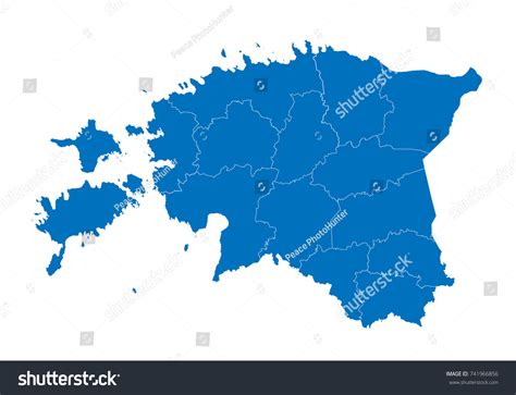 Map Of Denmark High Detailed Map Denmark Royalty Free Stock