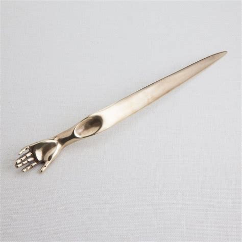 Slim Hand Envelope Opener Ink Lettering Letter Openers Beautiful