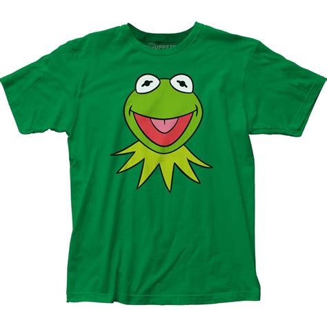 The Muppets Kermit Face T Shirt Entertainment Earth