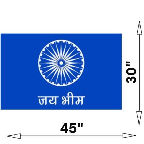 Jai Bhim Flag Baba Saheb Ambedkar Dhamma Chakra Flagjhanda Multiple