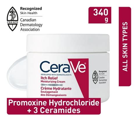 Cerave Moisturizing Cream For Itch Relief Minor Skin Irritation
