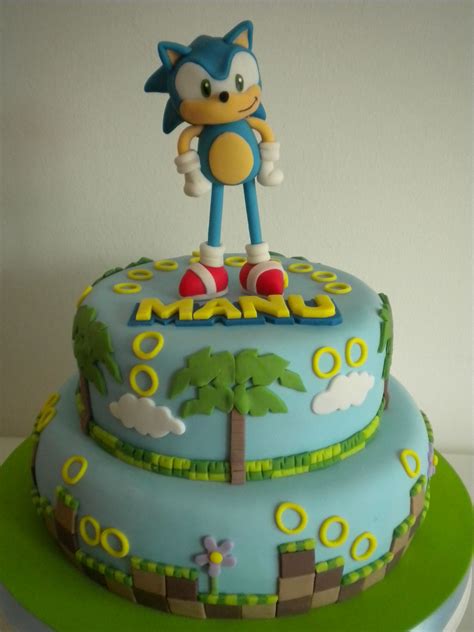 Feste di compleanno sonic festa sonic idee per il compleanno compleanno minion buon compleanno torte creative torta di amaretto torte salate pasticcini. Torta Sonic | Torta sonic, Pastel de cumpleaños de sonic ...