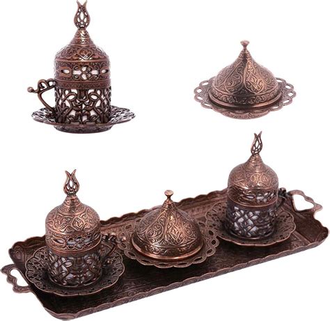 Amazon Com Alisveristime Turkish Coffee Set For Two Authentic