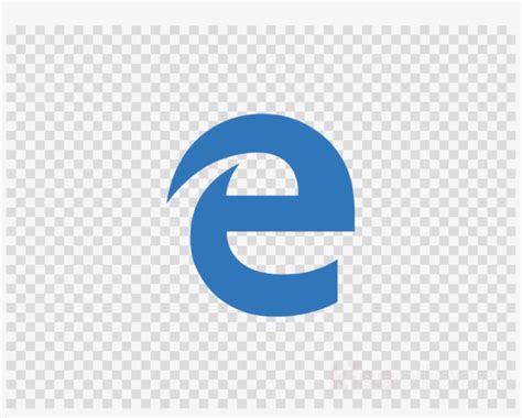 Microsoft Edge New Logo Icon Isolated On White Vector Image Riset