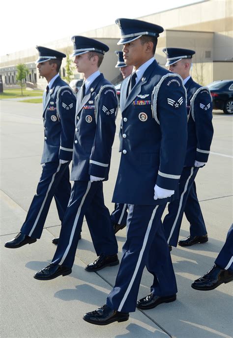 Honor Guard Giving The Final Salute Of Air Force Honor Robins Air