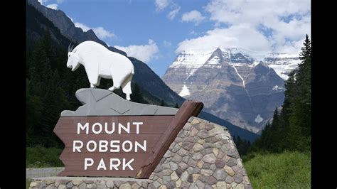 Mount Robson Provincial Park And Rearguard Falls Youtube