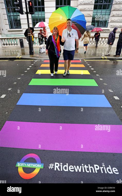 Pride Zebra Crossing Hi Res Stock Photography And Images Alamy