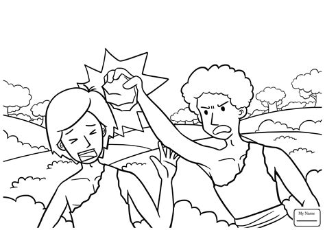 Cain And Abel Coloring Page at GetColorings.com | Free printable colorings pages to print and color