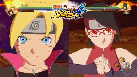 Naruto Shippuden Ultimate Ninja Storm 4 Boruto And Sarada Team