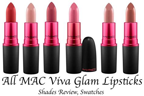 All Mac Viva Glam Lipsticks Shades Review Swatches Mac Viva Glam 1 2