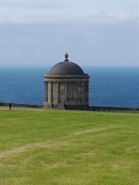 Mussenden Temple Stock Photo Image Of Mussenden Field 121224334