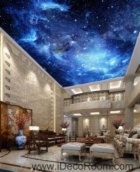 Galaxy Stars Night Sky 00075 Ceiling Wall Mural Wall Paper