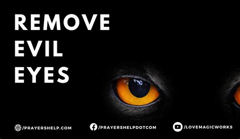 Prayer To Remove The Evil Eye Prayers Help