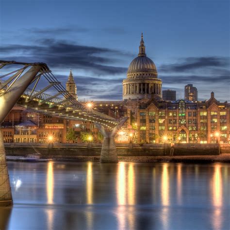 St Pauls Cathedral And Bridge, London / HD iPad Wallpapers | St pauls cathedral london, St pauls 