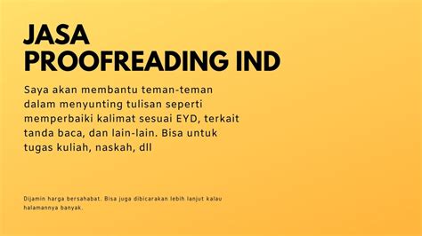Proofreading Menyunting Dalam Bahasa Indonesia