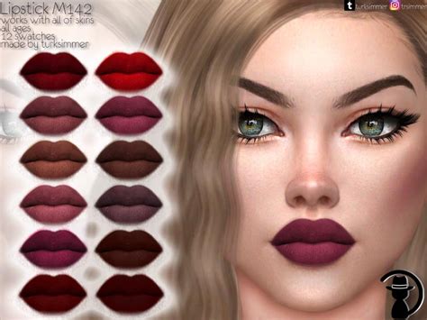 Lipstick M142 The Sims 4 Catalog