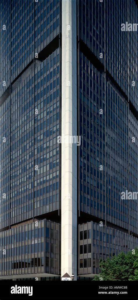 Stock Exchange Tower, Montreal, Canada, 1965. Exterior. Architect ...