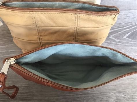 Small Leather Pouch Bag Cosmetic Bag Trendy Purses Boho Etsy